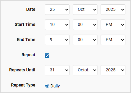 scheduling